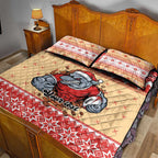 Redcliffe Strong Dolphins Personalised Quilt Bed Set Christmas Rugby League Spirit - Aussie Hoodie