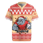 Redcliffe Strong Dolphins Personalised Rugby Jersey Christmas Rugby League Spirit - Aussie Hoodie