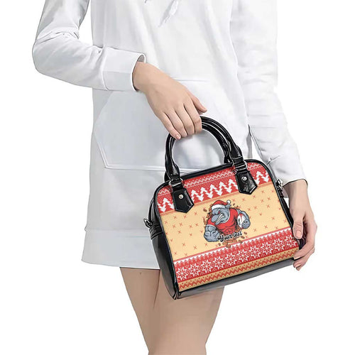 Redcliffe Strong Dolphins Personalised Shoulder Handbag Christmas Rugby League Spirit - Aussie Hoodie
