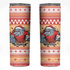Redcliffe Strong Dolphins Personalised Skinny Tumbler Christmas Rugby League Spirit - Aussie Hoodie