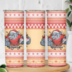 Redcliffe Strong Dolphins Personalised Skinny Tumbler Christmas Rugby League Spirit - Aussie Hoodie