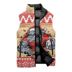 Redcliffe Strong Dolphins Personalised Sleeveless Puffer Jacket Christmas Rugby League Spirit - Aussie Hoodie
