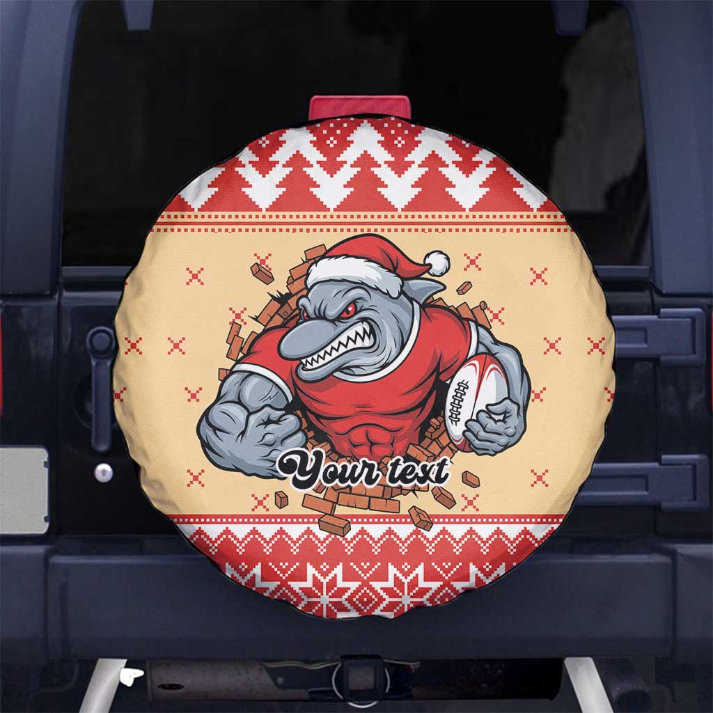 Redcliffe Strong Dolphins Personalised Spare Tire Cover Christmas Rugby League Spirit - Aussie Hoodie