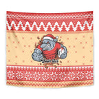 Redcliffe Strong Dolphins Personalised Tapestry Christmas Rugby League Spirit - Aussie Hoodie