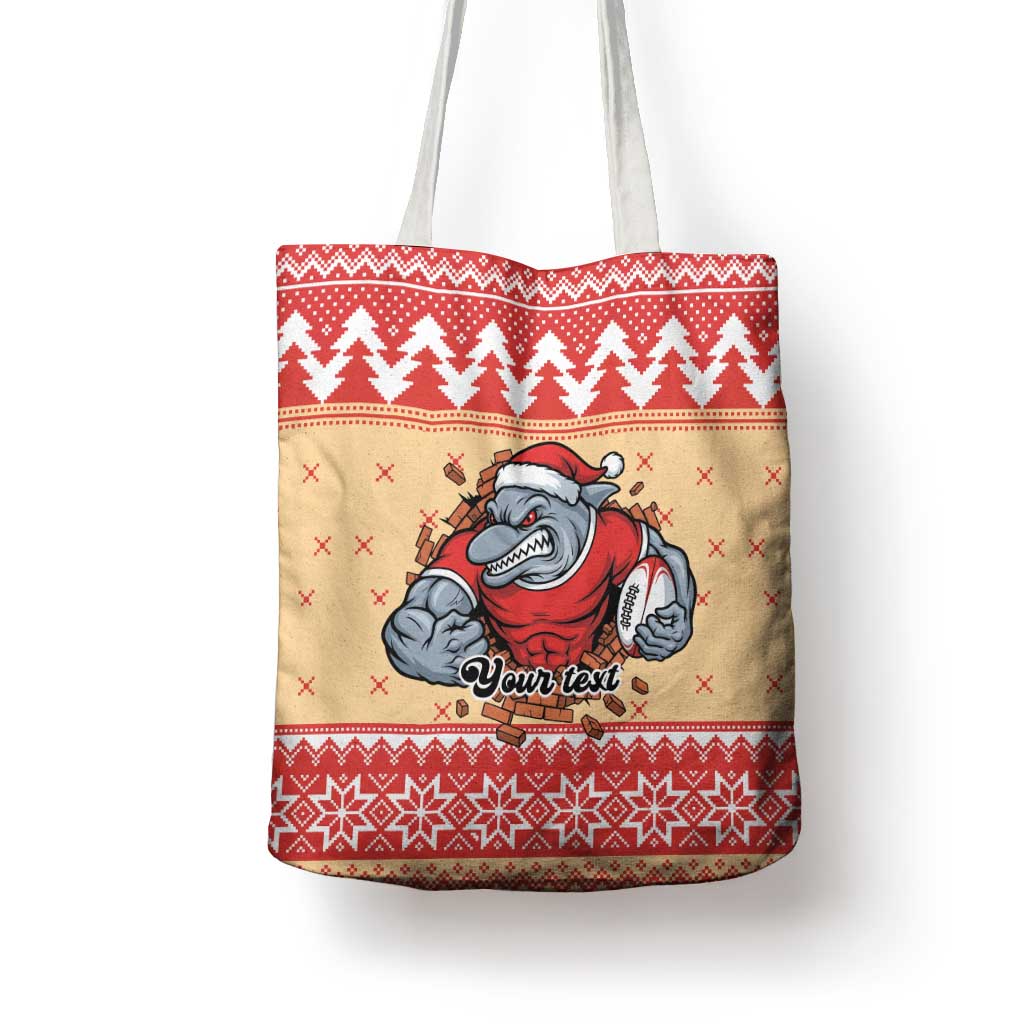 Redcliffe Strong Dolphins Personalised Tote Bag Christmas Rugby League Spirit - Aussie Hoodie