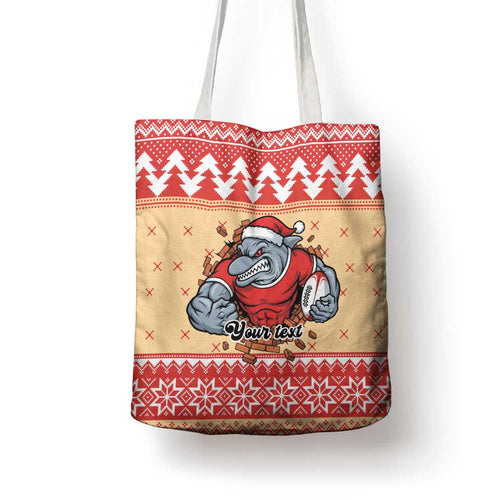 Redcliffe Strong Dolphins Personalised Tote Bag Christmas Rugby League Spirit - Aussie Hoodie