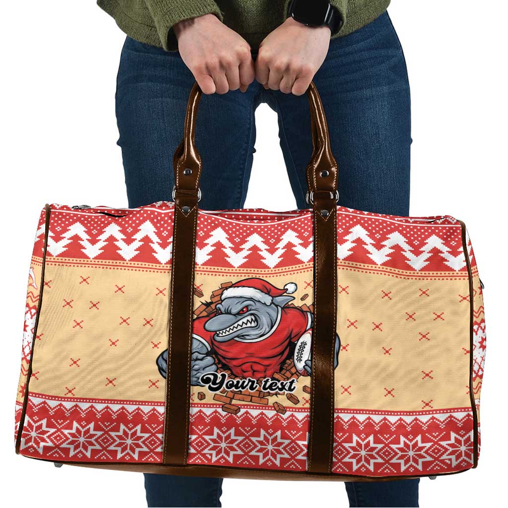 Redcliffe Strong Dolphins Personalised Travel Bag Christmas Rugby League Spirit - Aussie Hoodie