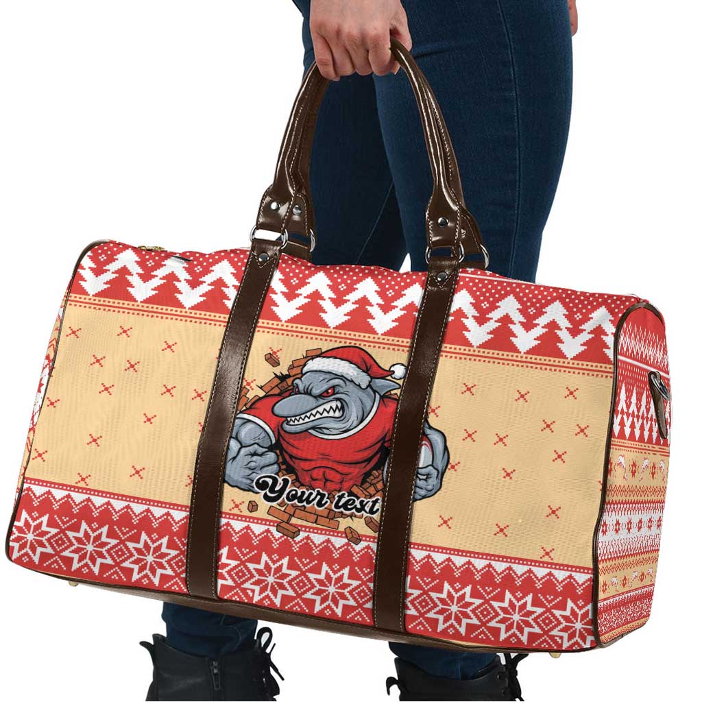 Redcliffe Strong Dolphins Personalised Travel Bag Christmas Rugby League Spirit - Aussie Hoodie