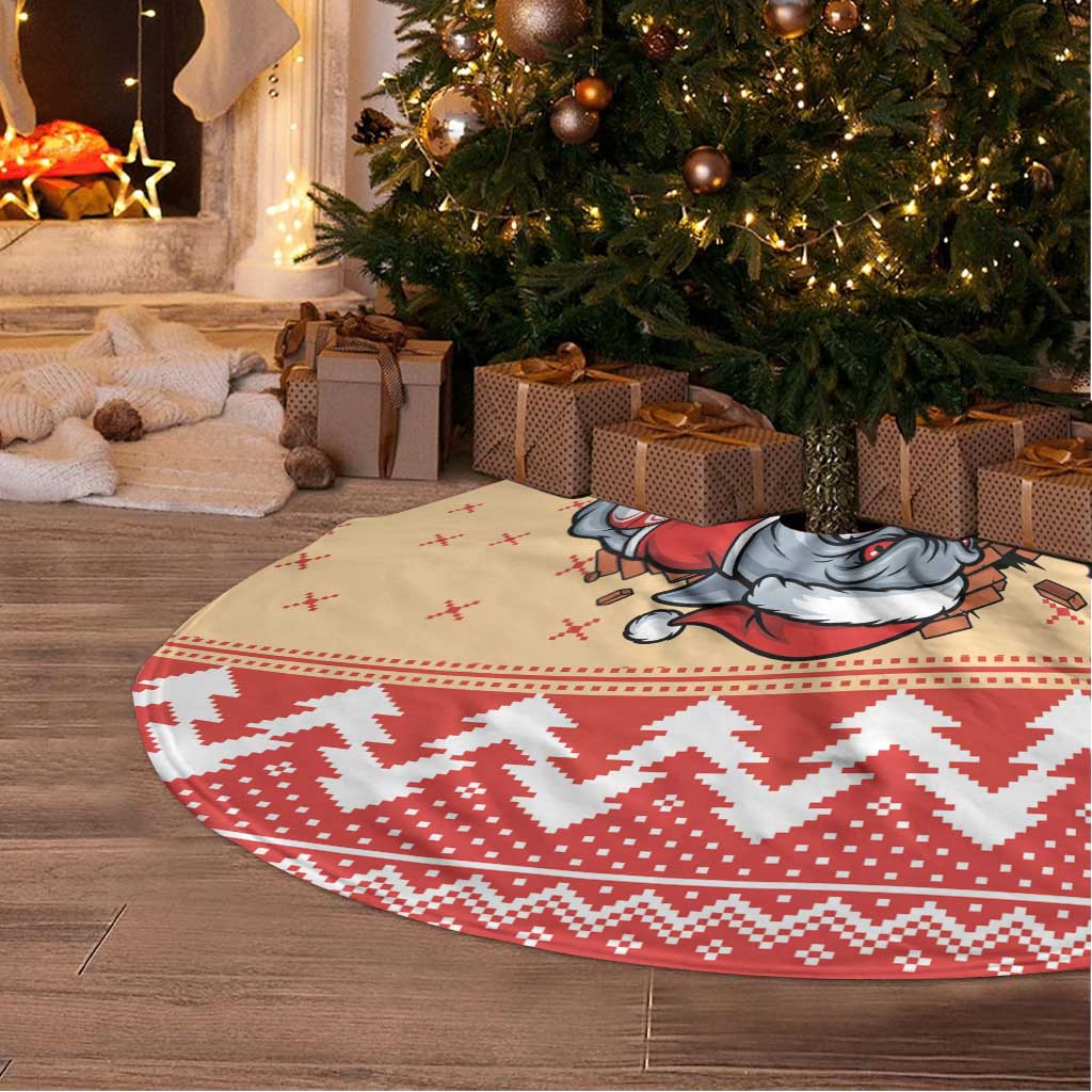 Redcliffe Strong Dolphins Personalised Tree Skirt Christmas Rugby League Spirit - Aussie Hoodie