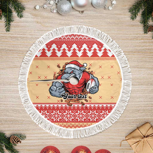 Redcliffe Strong Dolphins Personalised Tree Skirt Christmas Rugby League Spirit - Aussie Hoodie