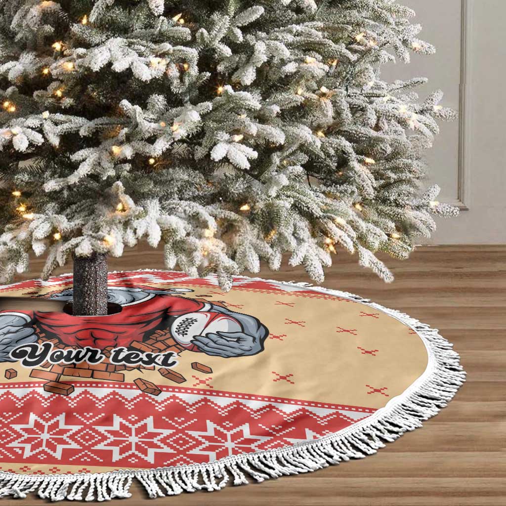 Redcliffe Strong Dolphins Personalised Tree Skirt Christmas Rugby League Spirit - Aussie Hoodie