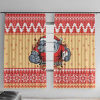 Redcliffe Strong Dolphins Personalised Window Curtain Christmas Rugby League Spirit - Aussie Hoodie
