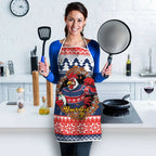 Roosters Xmas Glory Personalised Apron Christmas Rugby League Spirit - Aussie Hoodie