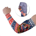 Roosters Xmas Glory Personalised Arm Sleeves Christmas Rugby League Spirit - Aussie Hoodie