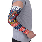 Roosters Xmas Glory Personalised Arm Sleeves Christmas Rugby League Spirit - Aussie Hoodie