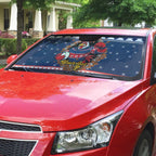 Roosters Xmas Glory Personalised Auto Sun Shade Christmas Rugby League Spirit - Aussie Hoodie
