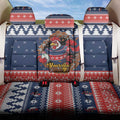 Roosters Xmas Glory Personalised Back Car Seat Cover Christmas Rugby League Spirit - Aussie Hoodie