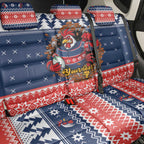 Roosters Xmas Glory Personalised Back Car Seat Cover Christmas Rugby League Spirit - Aussie Hoodie
