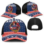 Roosters Xmas Glory Baseball Net Cap Christmas Rugby League Spirit - Aussie Hoodie