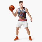 Roosters Xmas Glory Personalised Basketball Jersey Christmas Rugby League Spirit - Aussie Hoodie
