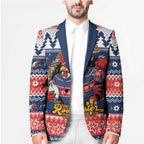 Roosters Xmas Glory Personalised Blazer Christmas Rugby League Spirit - Aussie Hoodie
