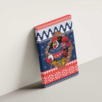 Roosters Xmas Glory Personalised Canvas Wall Art Christmas Rugby League Spirit - Aussie Hoodie