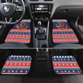 Roosters Xmas Glory Personalised Car Mats Christmas Rugby League Spirit - Aussie Hoodie