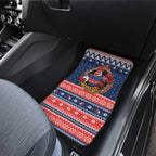 Roosters Xmas Glory Personalised Car Mats Christmas Rugby League Spirit - Aussie Hoodie
