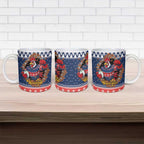Roosters Xmas Glory Personalised Ceramic Mug Christmas Rugby League Spirit - Aussie Hoodie