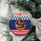 Roosters Xmas Glory Personalised Ceramic Ornament Christmas Rugby League Spirit - Aussie Hoodie