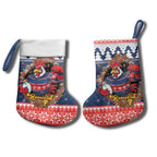 Roosters Xmas Glory Personalised Christmas Stocking Christmas Rugby League Spirit - Aussie Hoodie