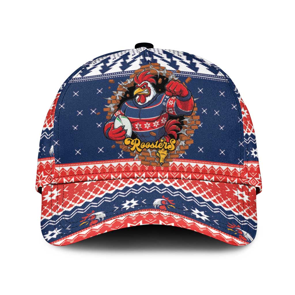 Roosters Xmas Glory Classic Cap Christmas Rugby League Spirit - Aussie Hoodie