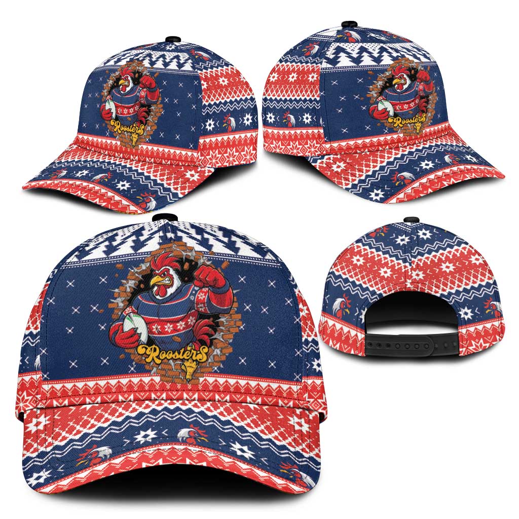 Roosters Xmas Glory Classic Cap Christmas Rugby League Spirit - Aussie Hoodie