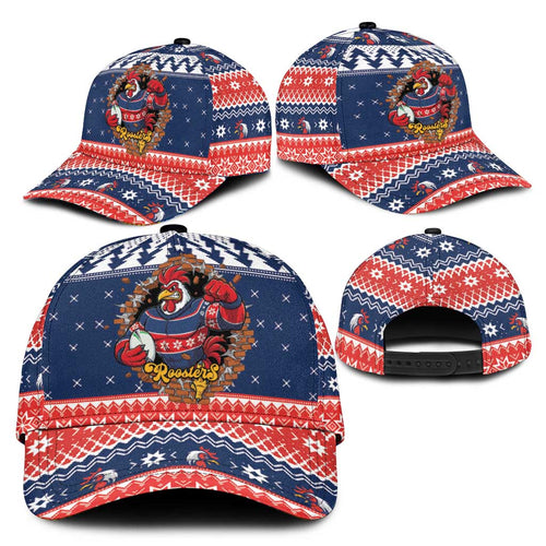 Roosters Xmas Glory Classic Cap Christmas Rugby League Spirit - Aussie Hoodie