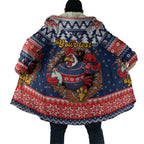 Roosters Xmas Glory Personalised Cloak Christmas Rugby League Spirit - Aussie Hoodie