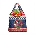 Roosters Xmas Glory Personalised Grocery Bag Christmas Rugby League Spirit - Aussie Hoodie