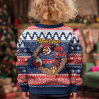 Roosters Xmas Glory Personalised Kid Ugly Christmas Sweater Christmas Rugby League Spirit - Aussie Hoodie