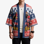 Roosters Xmas Glory Personalised Kimono Christmas Rugby League Spirit - Aussie Hoodie