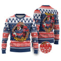 Roosters Xmas Glory Personalised Ugly Christmas Sweater Christmas Rugby League Spirit - Aussie Hoodie