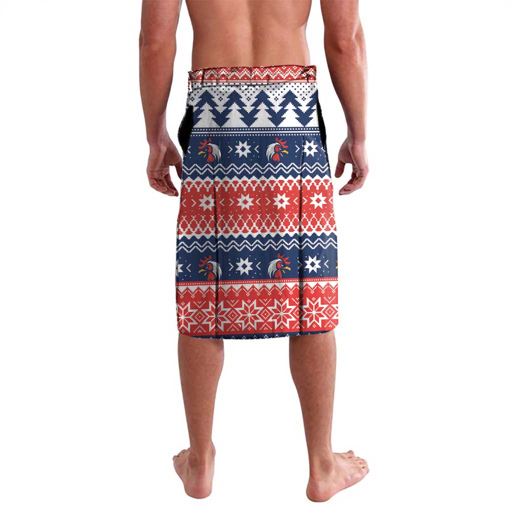 Roosters Xmas Glory Personalised Lavalava Christmas Rugby League Spirit - Aussie Hoodie