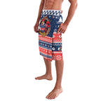 Roosters Xmas Glory Personalised Lavalava Christmas Rugby League Spirit - Aussie Hoodie