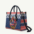 Roosters Xmas Glory Personalised Leather Bag Christmas Rugby League Spirit - Aussie Hoodie