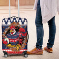 Roosters Xmas Glory Personalised Luggage Cover Christmas Rugby League Spirit - Aussie Hoodie