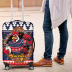 Roosters Xmas Glory Personalised Luggage Cover Christmas Rugby League Spirit - Aussie Hoodie