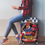 Roosters Xmas Glory Personalised Luggage Cover Christmas Rugby League Spirit - Aussie Hoodie