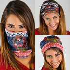 Roosters Xmas Glory Personalised Neck Gaiter Christmas Rugby League Spirit - Aussie Hoodie