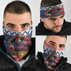 Roosters Xmas Glory Personalised Neck Gaiter Christmas Rugby League Spirit - Aussie Hoodie