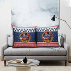 Roosters Xmas Glory Personalised Pillow Cover Christmas Rugby League Spirit - Aussie Hoodie