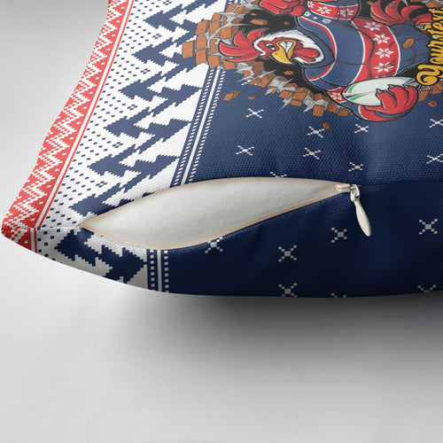 Roosters Xmas Glory Personalised Pillow Cover Christmas Rugby League Spirit - Aussie Hoodie