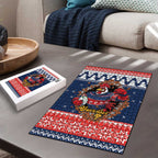 Roosters Xmas Glory Personalised Puzzle Christmas Rugby League Spirit - Aussie Hoodie
